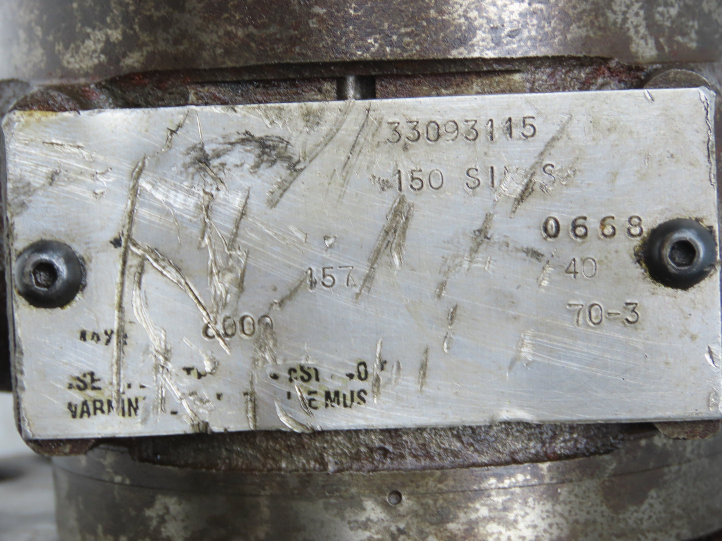 SMW Autoblok 33093115 Doosan CNC Power Hydraulic Lathe Chuck Actuator 40mm