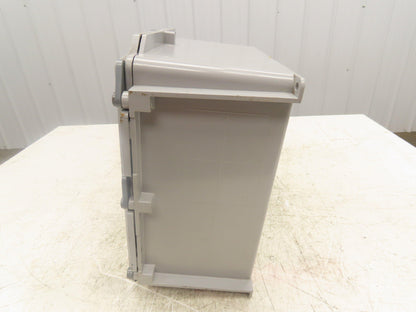 Kraloy JBX12126 Electrical Enclosure 12x12x6" PVC Junction Pull Box 4.5x9.75"