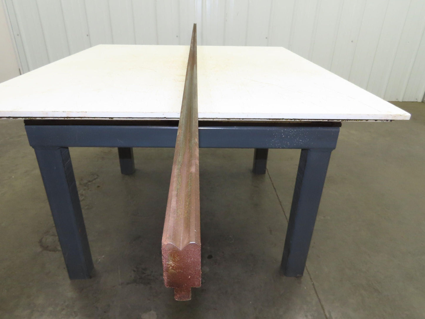 Press Brake Die 122" Long 90° V 7/16" W 1/4" D 1-3/4" H 1/2" Tang