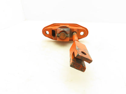 CM Lodestar 2 Ton Hoist Upper Rigid Hook Suspension Latch Hook Orange 627-710