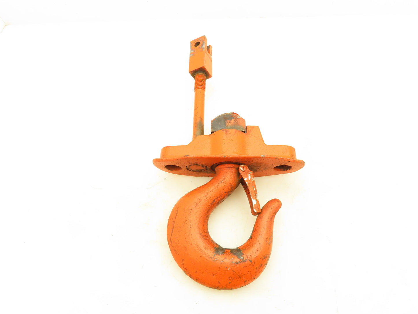 CM Lodestar 2 Ton Hoist Upper Rigid Hook Suspension Latch Hook Orange 627-710