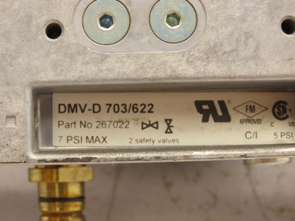 Dungs DMV-D 703/622 Dual Modular Safety Shutoff Valve 120V 1.5" NPT