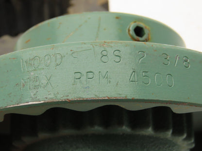 Woods 8S 2 3/8 Spacer Flange Coupling Flex Sleeve Set 2-3/8" Bore