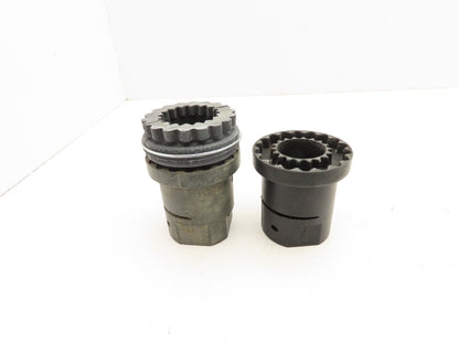 TB Woods 4J-SC Spacer Flange Coupling Sure-Flex 4 Sleeve Insert Set 7/8" Bore