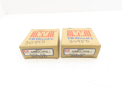 TB Woods 6SCH 1-1/8 Spacer Flange Coupling Hub 1-1/8" Bore Lot of 2