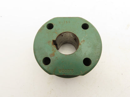 TB Woods 6SC-H Coupling Spacer Hub 7/8" Keyed Bore Lot of 4