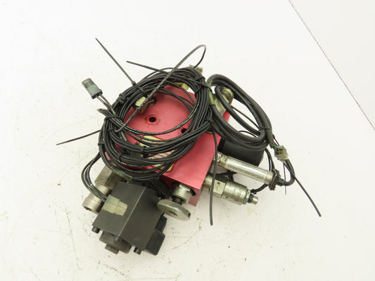 Wandfluh PI45-M40 Proportional Solenoid 24VDC Valve Manifold Raymond Forklift