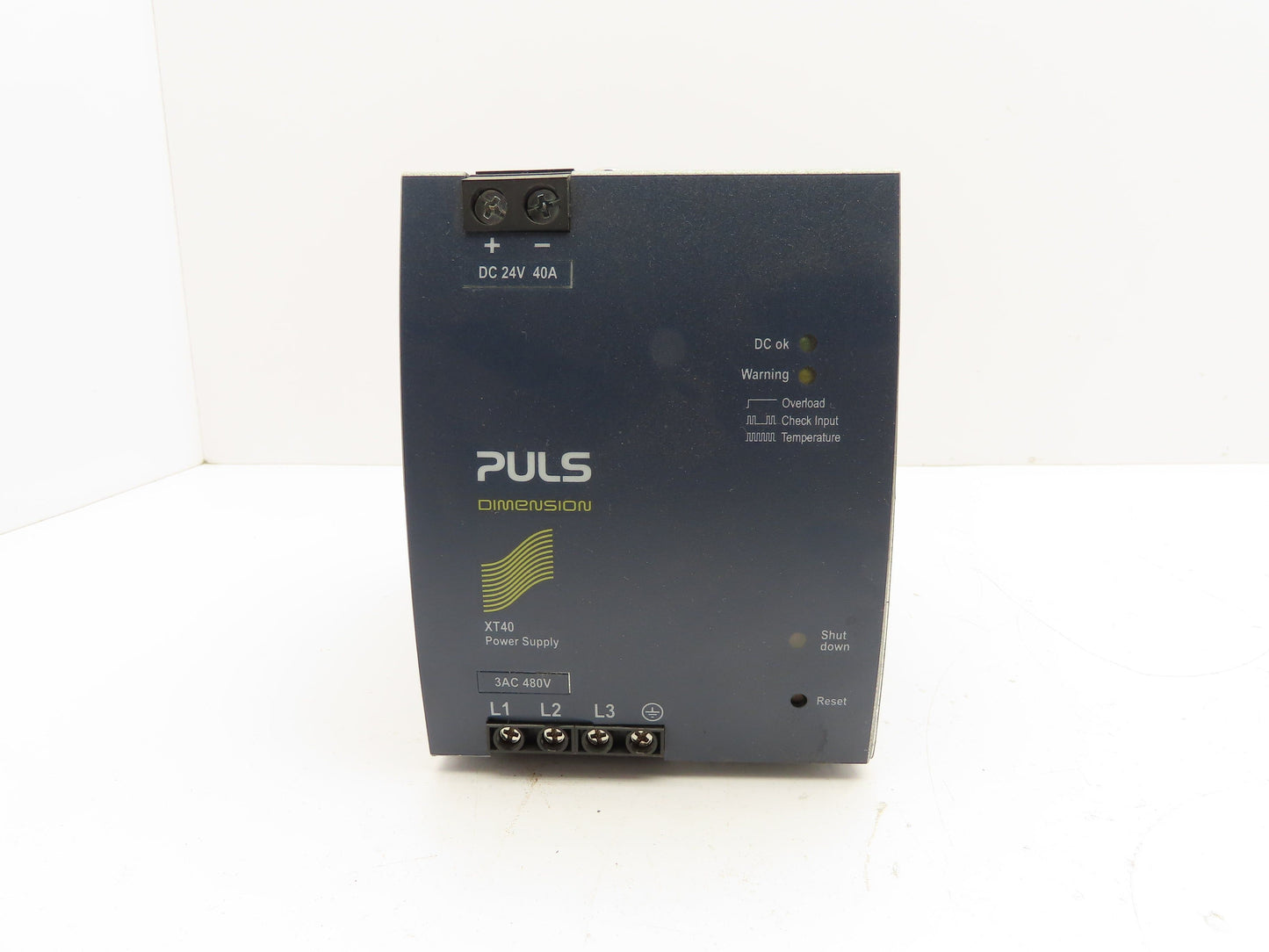 Puls Dimension XT40.242 PLC Semi Regulated Power Supply 3PH 24V 40A