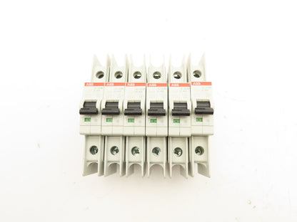 ABB E212323 Circuit Breaker 1 Pole 4A Lot of 6