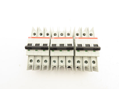ABB K15A E212323 Circuit Breaker 3 Pole 15A Lot of 3