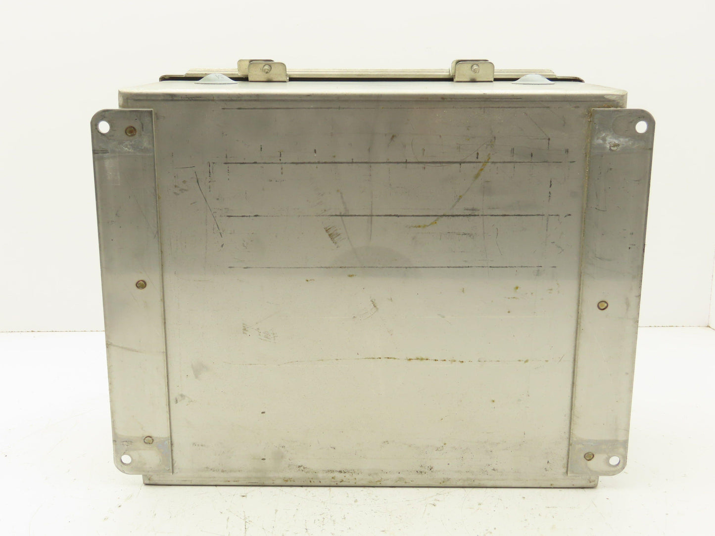 Hoffman A1412CHNFSS Stainless Steel Electrical Enclosure 14x12x6" Backplate