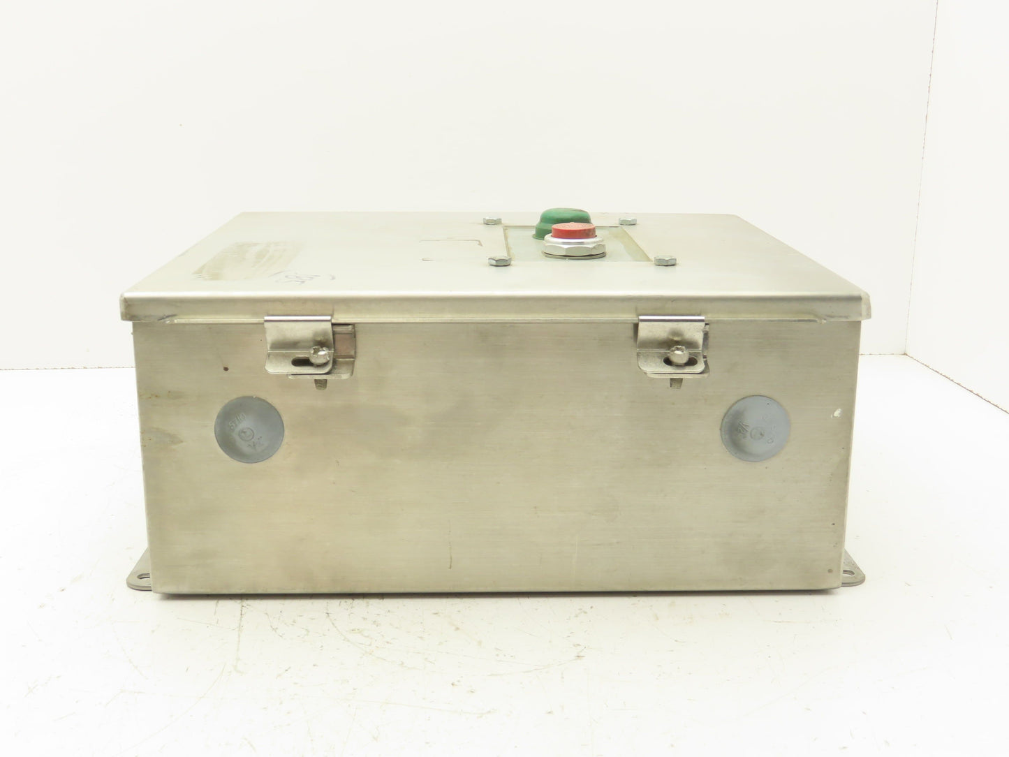 Hoffman A1412CHNFSS Stainless Steel Electrical Enclosure 14x12x6" Backplate