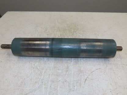 Hytrol Belt Conveyor Crowned Take-Up/Tail Pulley 4" Dia 20-7/8"L
