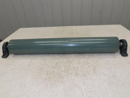 Hytrol Belt Conveyor Crowned Take-Up/Tail Pulley 4" Dia 27-1/2"L