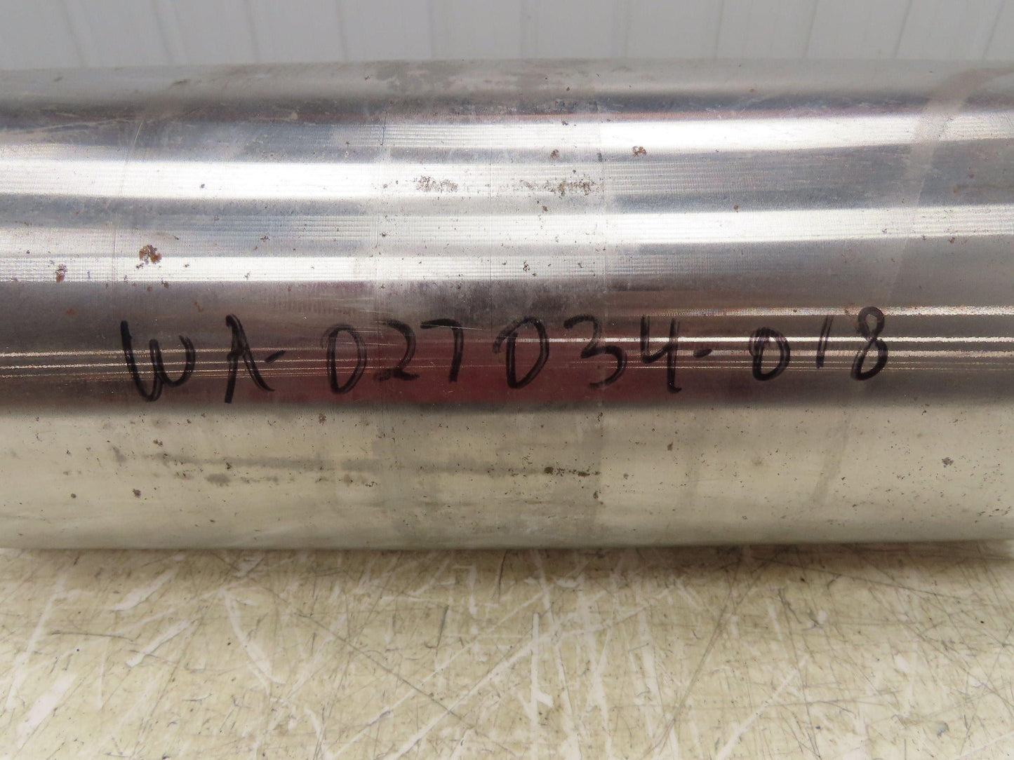 Hytrol 18" Belt Conveyor Crowned Take-Up Pulley 6" Dia 14.25"L WA-027034-018