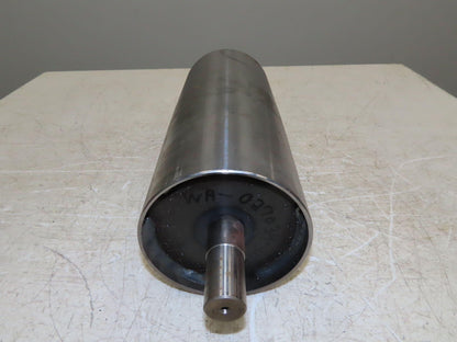 Hytrol 18" Belt Conveyor Crowned Take-Up Pulley 6" Dia 14.25"L WA-027034-018