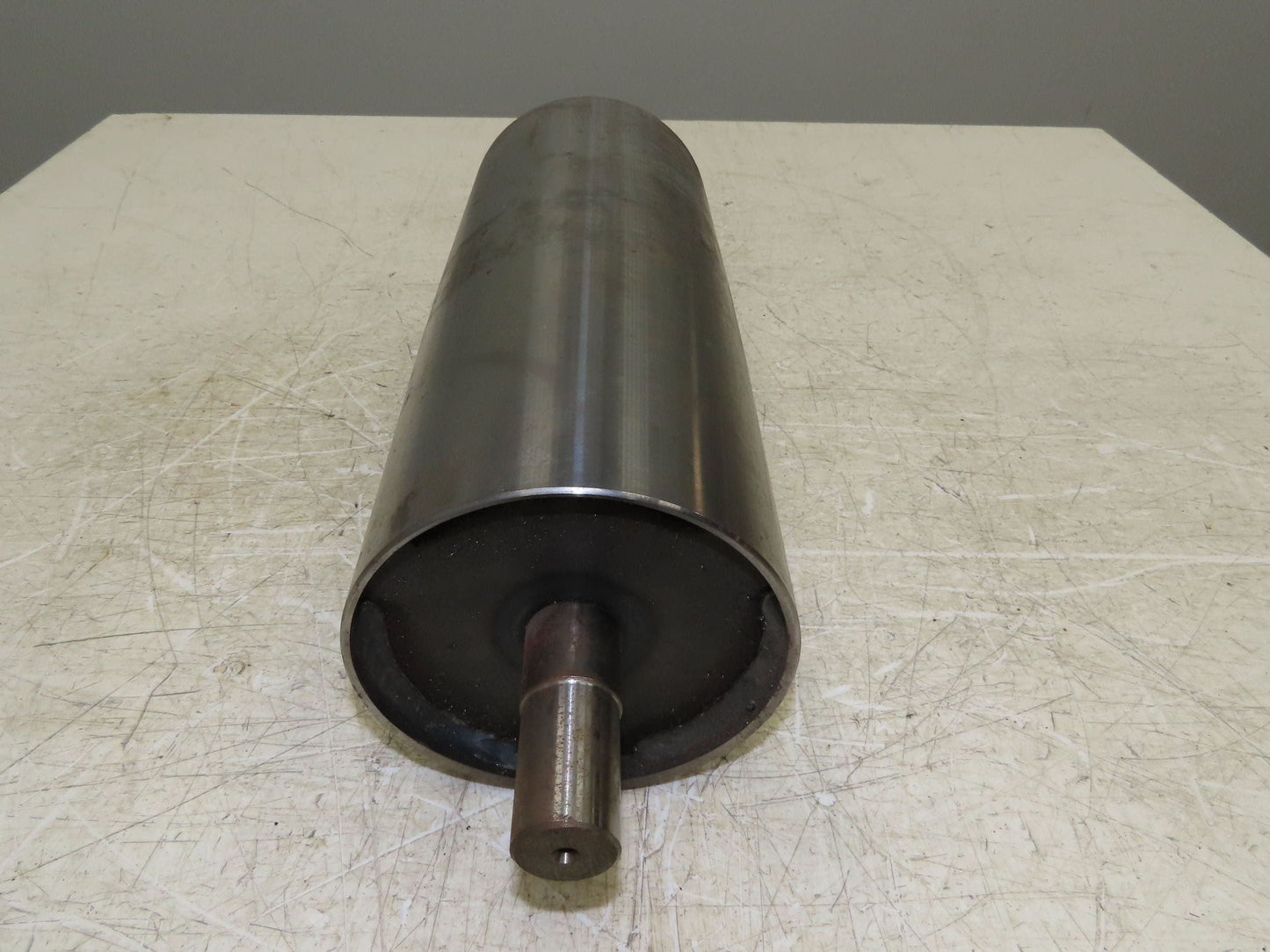 Hytrol 18" Belt Conveyor Crowned Take-Up Pulley 6" Dia 14.25"L WA-027034-018
