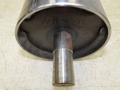 Hytrol 18" Belt Conveyor Crowned Take-Up Pulley 6" Dia 14.25"L WA-027034-018