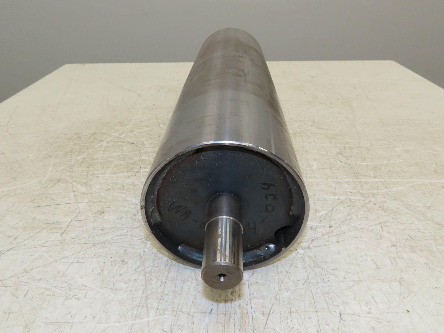 Hytrol 24" Belt Conveyor Crowned Take-Up Pulley 6" Dia 20.25"L WA-027034-024