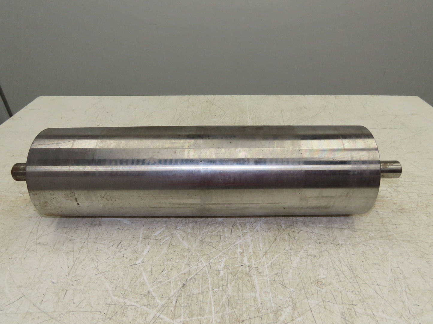 Hytrol 24" Belt Conveyor Crowned Take-Up Pulley 6" Dia 20.25"L WA-027034-024