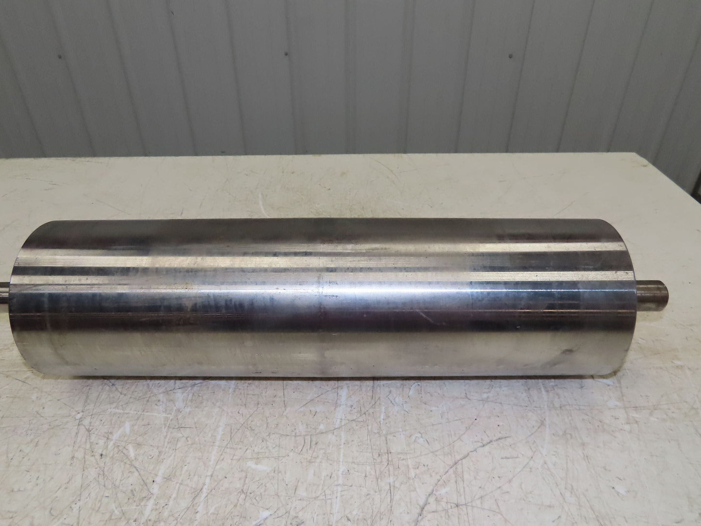 Hytrol 24" Belt Conveyor Crowned Take-Up Pulley 6" Dia 20.25"L WA-027034-024