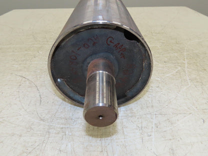 Hytrol 24" Belt Conveyor Crowned Tail Pulley 6" Dia 20.25"L  B-24801-024