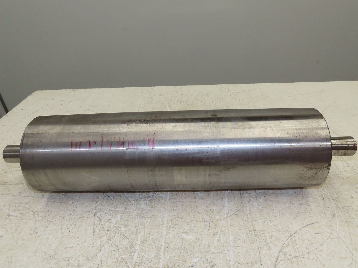 Hytrol 24" Belt Conveyor Crowned Tail Pulley 6" Dia 20.25"L  B-24801-024
