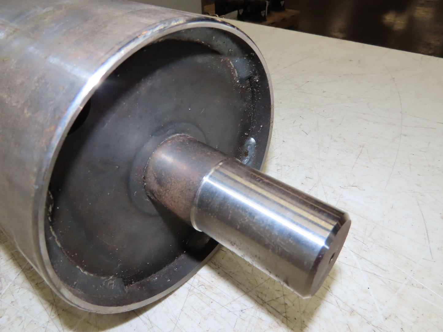 Hytrol 24" Belt Conveyor Crowned Tail Pulley 6" Dia 20.25"L  B-24801-024