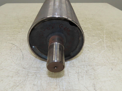 Hytrol 24" Belt Conveyor Crowned Tail Pulley 6" Dia 20.25"L  B-24801-024