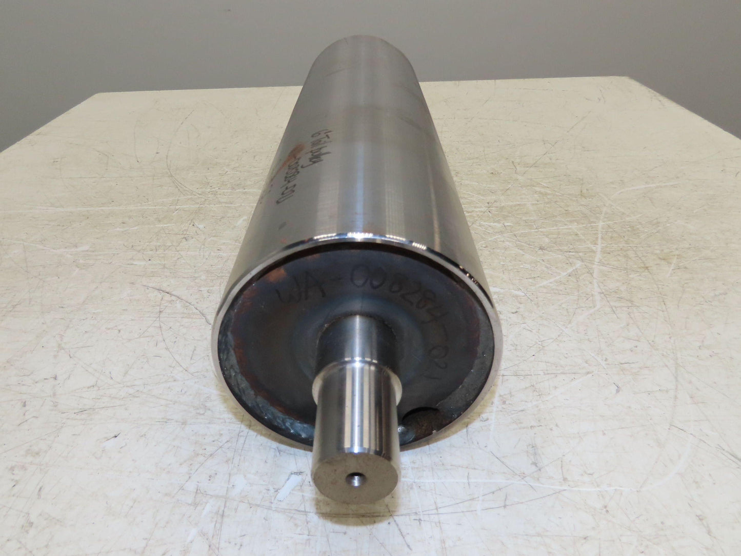 Hytrol ProSort 21"BF Belt Conveyor Crowned Tail Pulley 6" Dia 20"L WA-008284-021