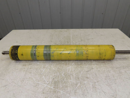 4"x 26" Conveyor Pulley Flat Roller 1" Shaft 25-7/8" Face