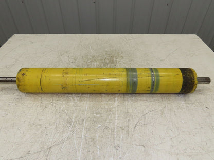 4"x 26" Conveyor Pulley Flat Roller 1" Shaft 25-7/8" Face