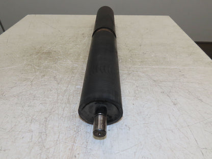 Belt Conveyor Lagged Drive Pulley 4" Dia 30.25"L