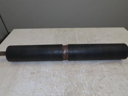 Belt Conveyor Lagged Drive Pulley 4" Dia 30.25"L