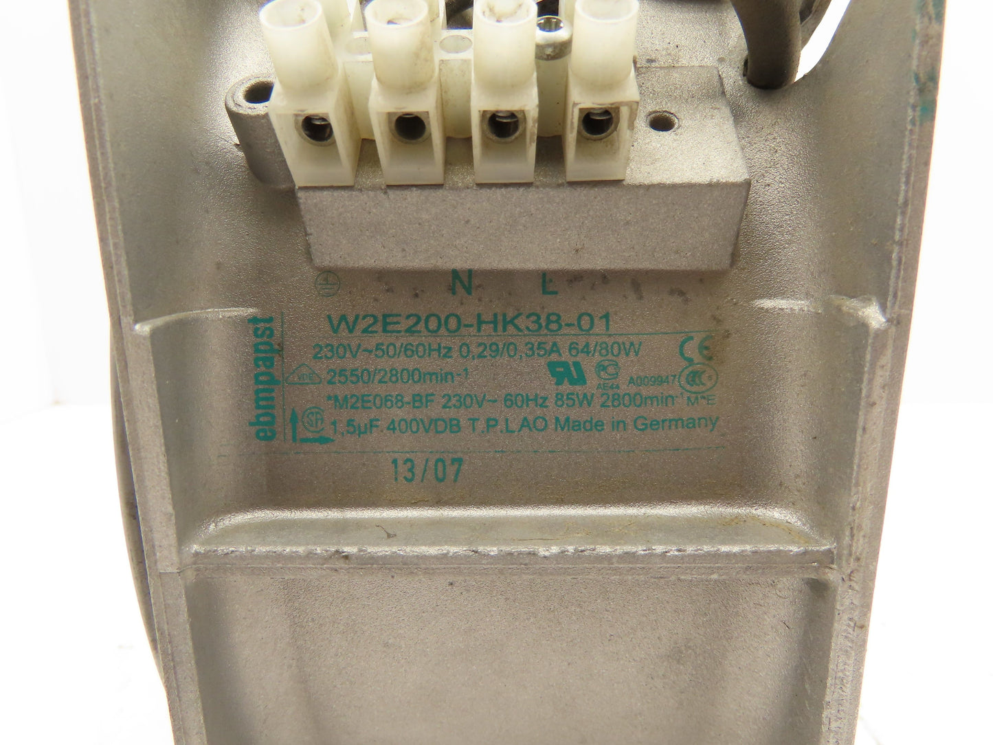 Ebmpapst W2E200-HK38-01 8" AC Axial Fan 2800min 35A