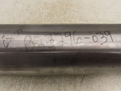 Hytrol 39" Belt Conveyor Crowned Take-Up Pulley Roller 6" Dia 35.3"L