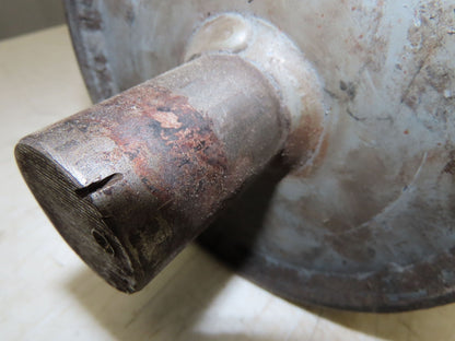 Belt Conveyor Crowned Take-Up/Tail Pulley Roller 6" Dia 32"L