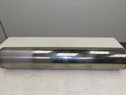 Belt Conveyor Crowned Take-Up/Tail Pulley Roller 6" Dia 32"L