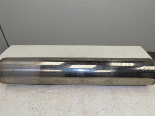 Belt Conveyor Crowned Take-Up/Tail Pulley Roller 6" Dia 32"L