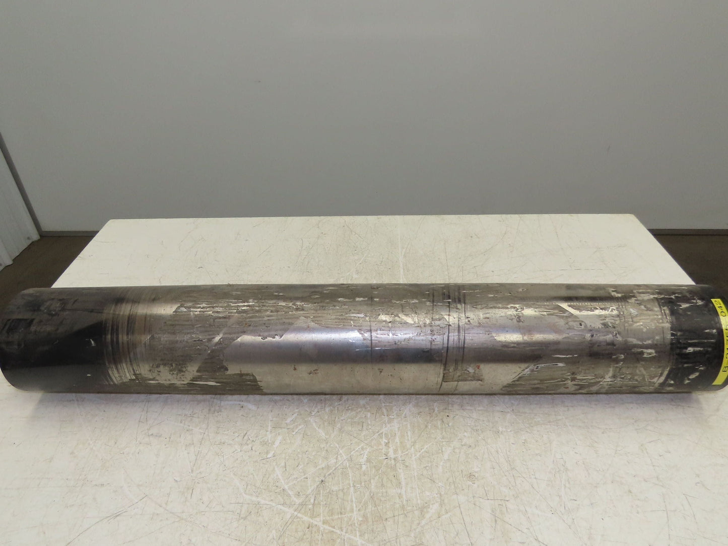 Hytrol 42" Belt Conveyor Crowned Tail Pulley Roller 6" Dia 38.25"L