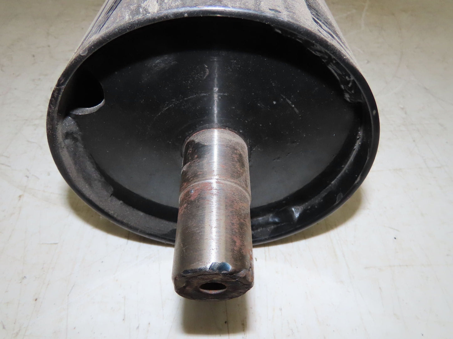 Hytrol 42" Belt Conveyor Crowned Tail Pulley Roller 6" Dia 38.25"L