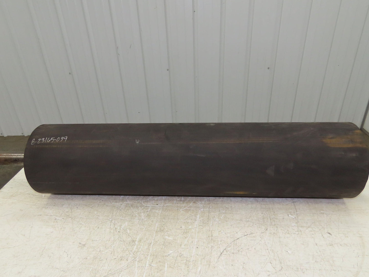 Hytrol 39" Belt Conveyor Center Drive Pulley 8" Dia 35.5"L  B-23165-039