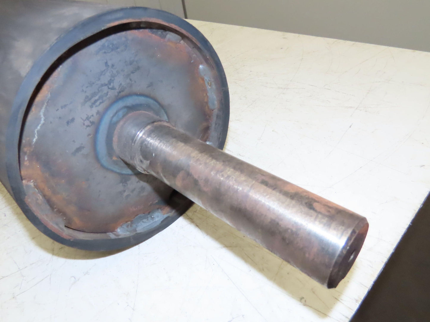 Hytrol 39" Belt Conveyor Center Drive Pulley 8" Dia 35.5"L  B-23165-039