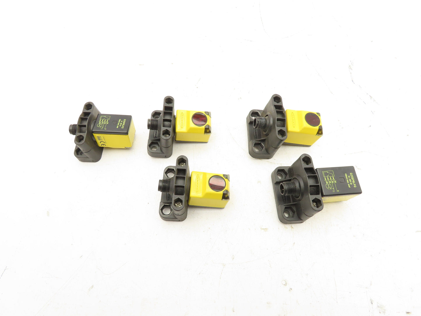 Banner Q25SP6LPQ Photoelectric Sensor 2m Range 10-30VDC Lot of 5
