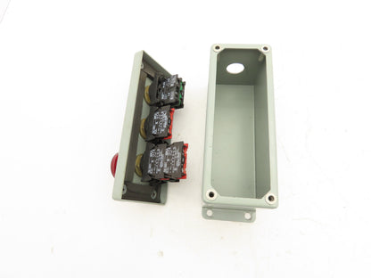 Rittal Electromate E3PBGM Industrial Control Panel Enclosure 3 Button
