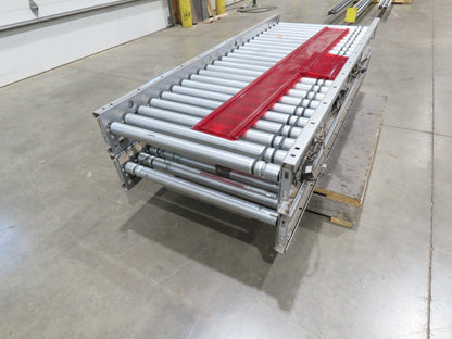 Hilmot 30"x 6' Motorized Roller Conveyor 24VDC MDR Variable Speed Zones 27"BF