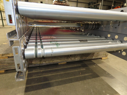 Hilmot 30"x 6' Motorized Roller Conveyor 24VDC MDR Variable Speed Zones 27"BF
