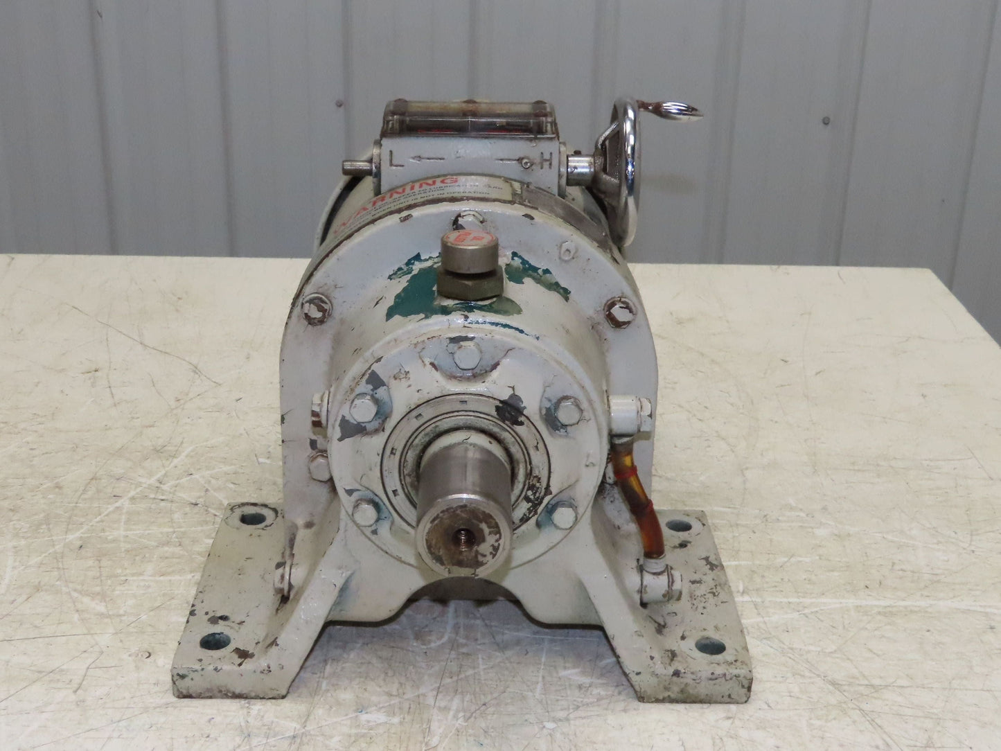 SM-Beier 2AY54 Cyclo Variator Variable Speed Gear Box Drive 2Hp Input 43:1 Ratio
