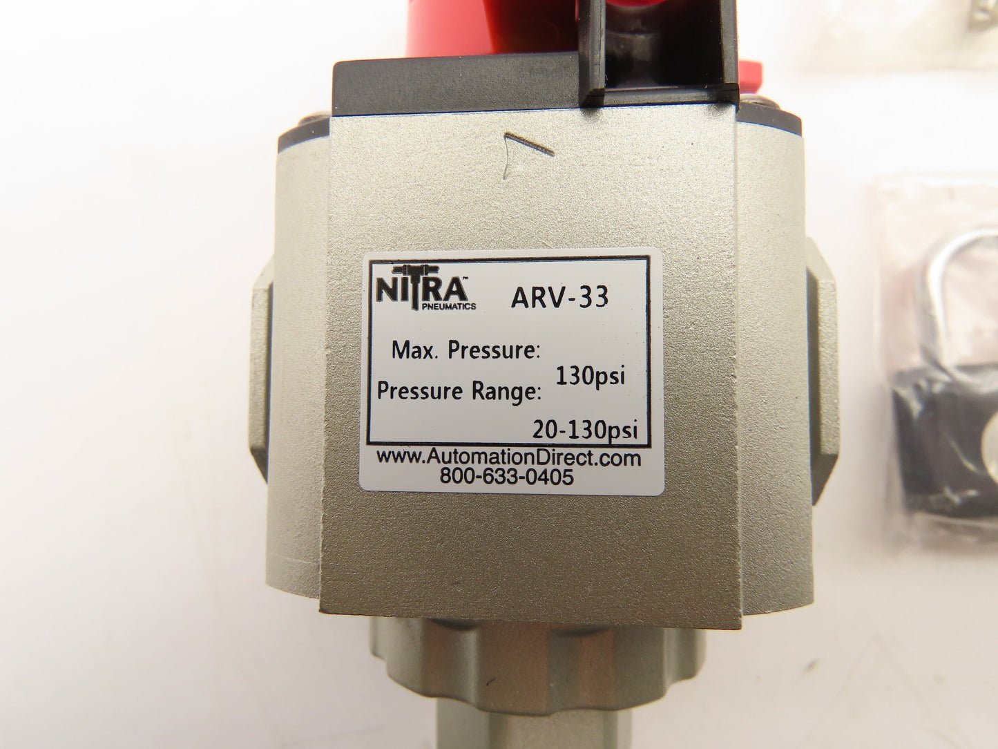 Nitra ARV-33 Pneumatic Shut-Off Relief Valve 3/8" NPT Lot of 2