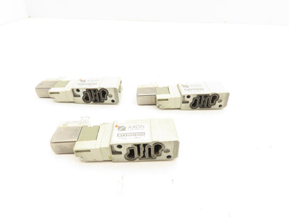 SMC Axon 2411 TX URI Solenoid Valve 24VDC Lot of 3